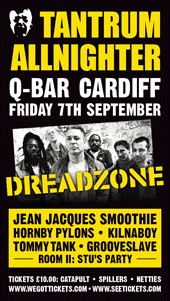 DREADZONE and JEAN JACQUES SMOOTHIE ALLNIGHTER