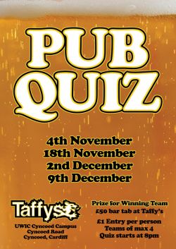Pub Quiz @ Taffys