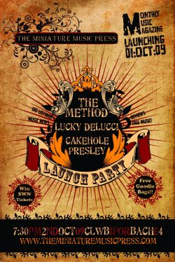 The Miniature Music Press Launch Party