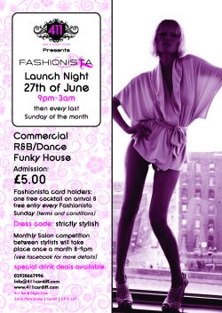 411 Introduces 'FASHIONISTA' The Launch Party