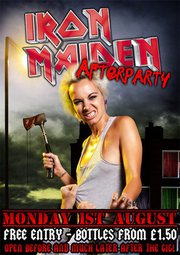 Bogiez, Cardiff- Iron Maiden Aftershow Party!!!