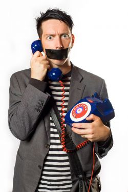 The Boy With Tape On His Face