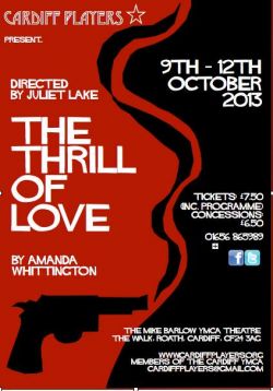 Cardiff Players Present 'The Thrill of Love' by Amanda Whititngton