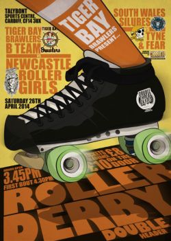 Roller Derby double header - SWS v Tyne and Fear and Tiger Bay B v Newcastle A