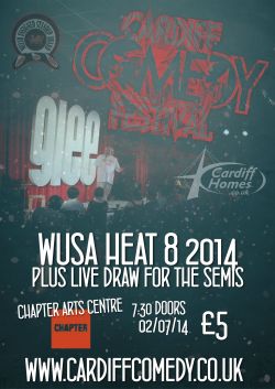 Cardiff Comedy Festival: Cardiff Homes WUSA Heat 8