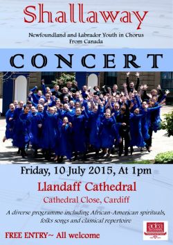 Shallaway Youth Choir Free Concert at Llandaff Cathedral