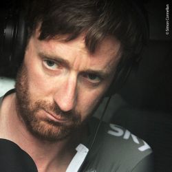 The Face of British Cycling Bradley Wiggins by Simon Connellan