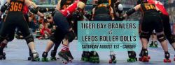 Roller derby Tiger Bay Brawlers vs. Leeds Rebel Roses