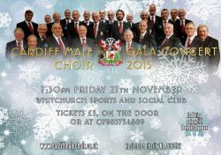 Cardiff Male Choir's Annual Concert 2015