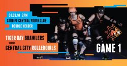 Tiger Bay Brawlers roller derby double header