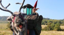 The Red Dragon Centre unleashes its Fantastic Beasts: A Christmas Elf and his reindeer