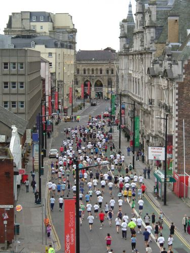 Looking Up Westgate Street